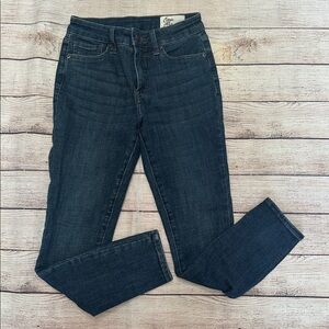 Cosmic Blue Love Classic Dark Blue 27 Petite Women's Skinny Jeans